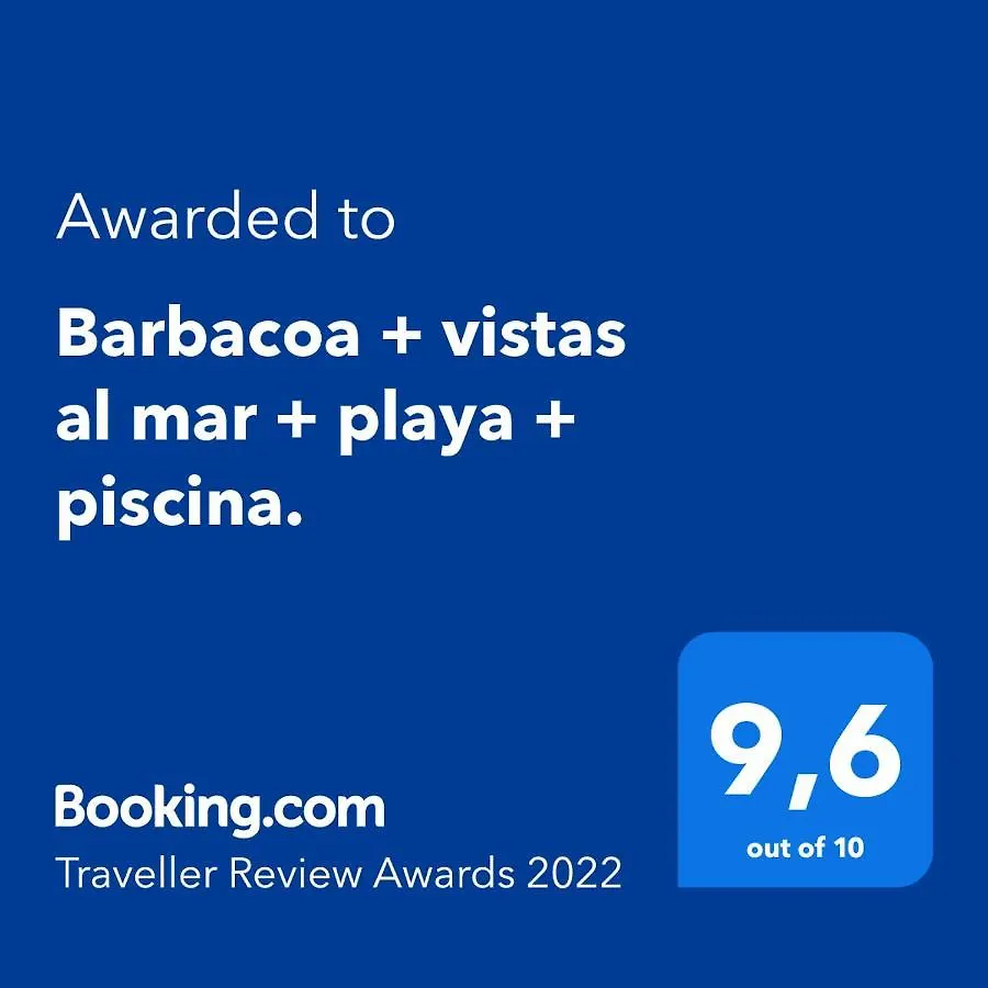Barbacoa + Vistas Al Mar + Playa + Piscina. Apartment Salou Spain
