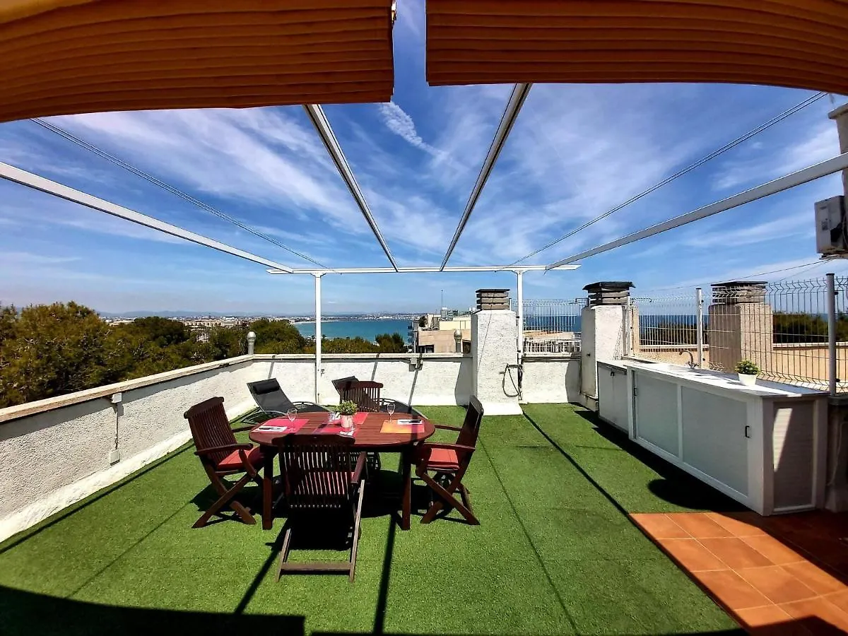 Apartmán Barbacoa + Vistas Al Mar + Playa + Piscina. Salou